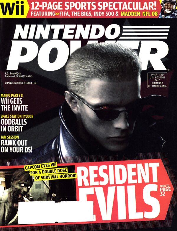 Nintendo Power Issue 217 (July 2007) cover